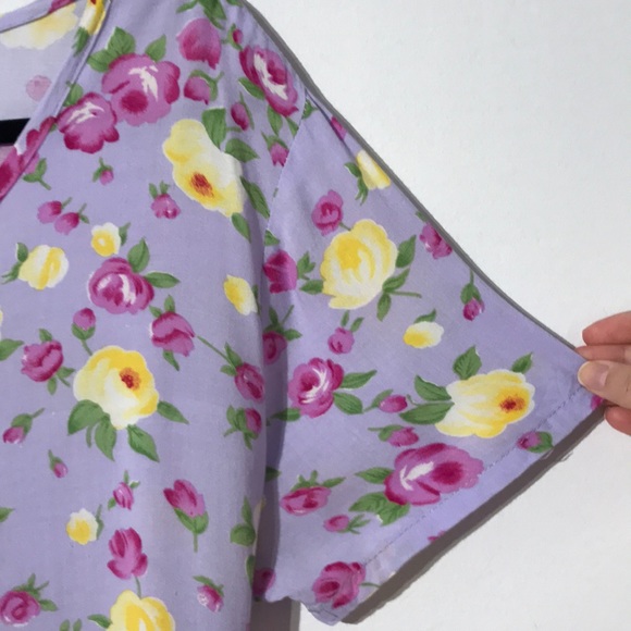 Vintage floral buttons down dress - Picture 5 of 12